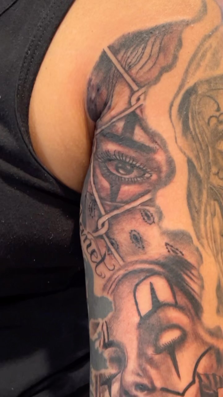 Tattoo by Gabriel Flores - @htowntatman