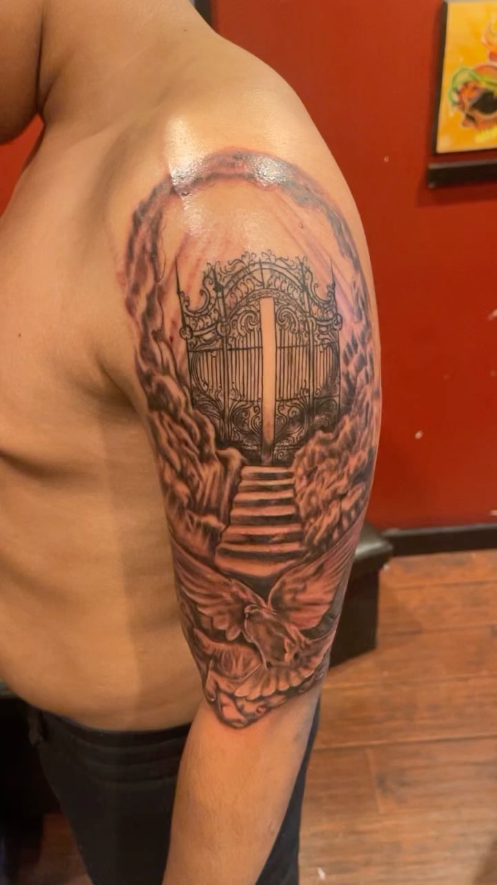 Tattoo by Gabriel Flores - @htowntatman